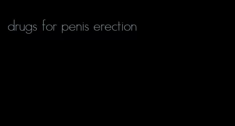 drugs for penis erection