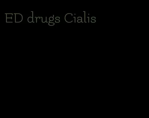 ED drugs Cialis