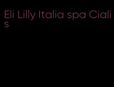 Eli Lilly Italia spa Cialis