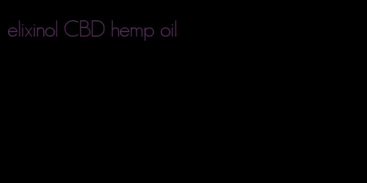 elixinol CBD hemp oil