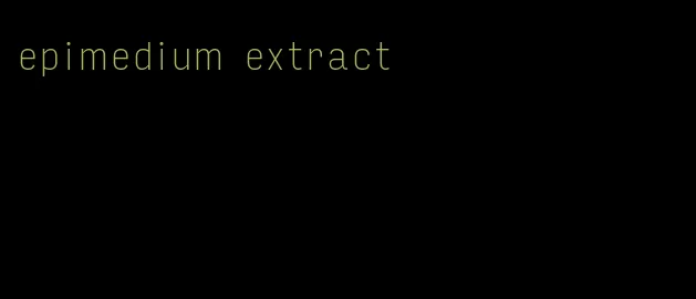 epimedium extract