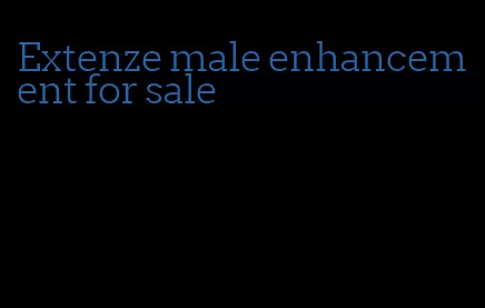 Extenze male enhancement for sale