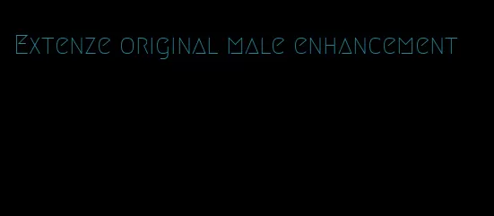 Extenze original male enhancement