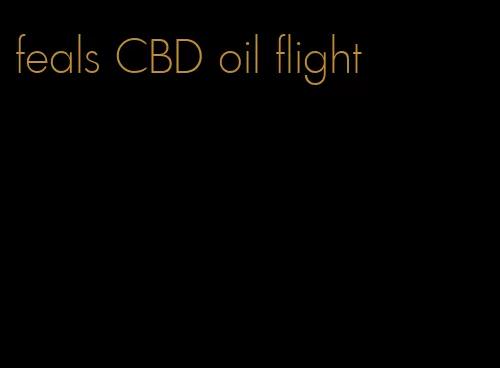 feals CBD oil flight