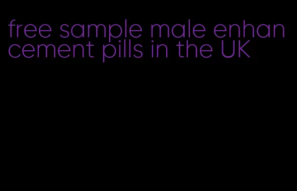 free sample male enhancement pills in the UK