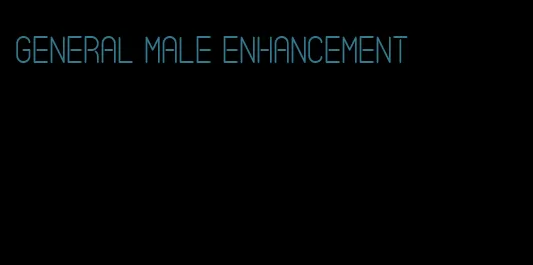general male enhancement