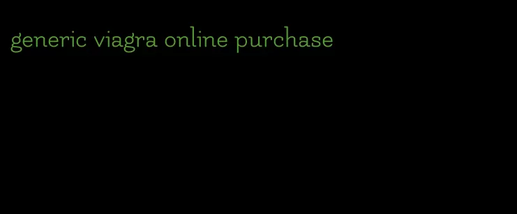 generic viagra online purchase