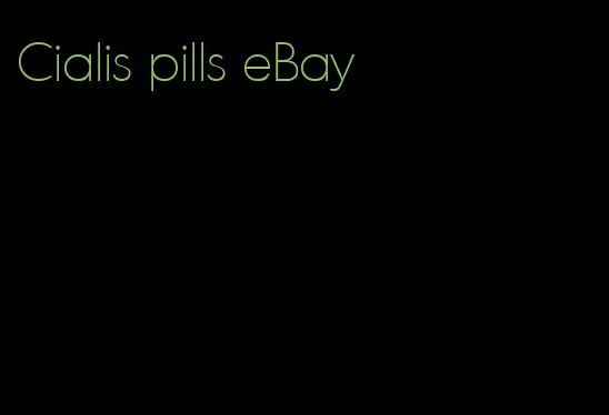 Cialis pills eBay