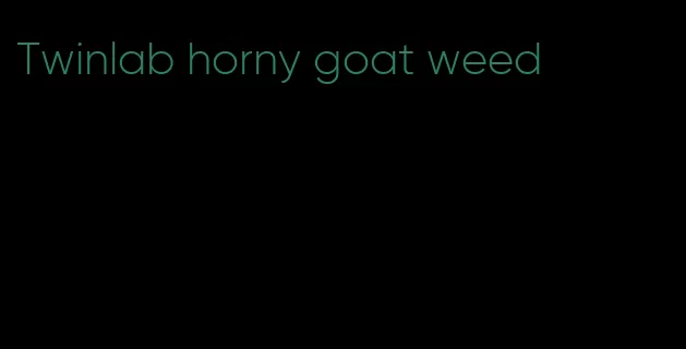 Twinlab horny goat weed