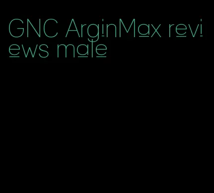 GNC ArginMax reviews male