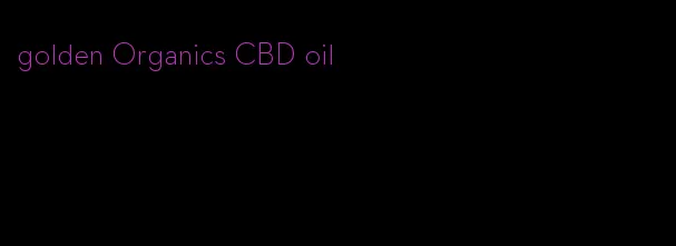 golden Organics CBD oil