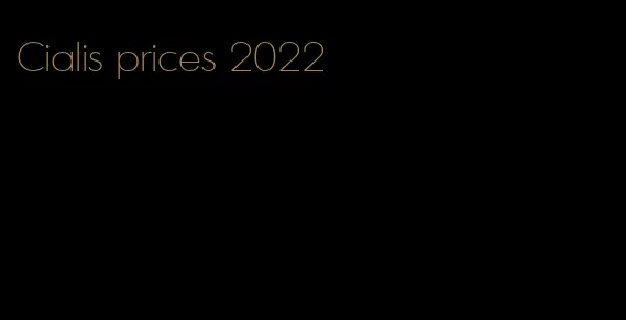 Cialis prices 2022