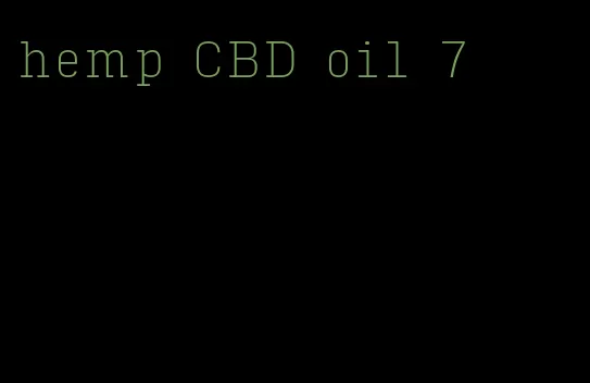 hemp CBD oil 7