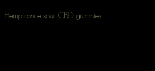 Hemptrance sour CBD gummies