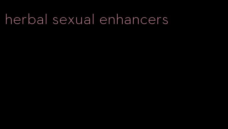 herbal sexual enhancers