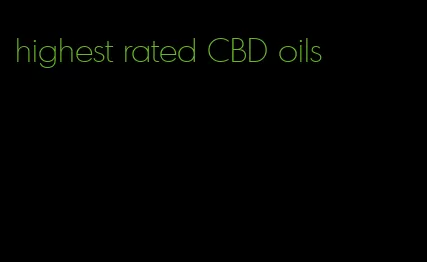 highest rated CBD oils