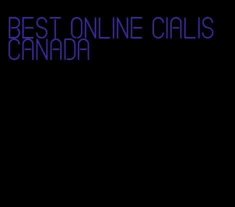 best online Cialis Canada