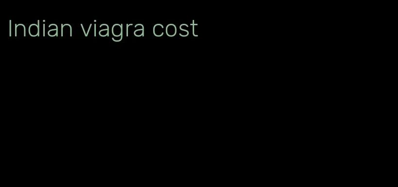 Indian viagra cost