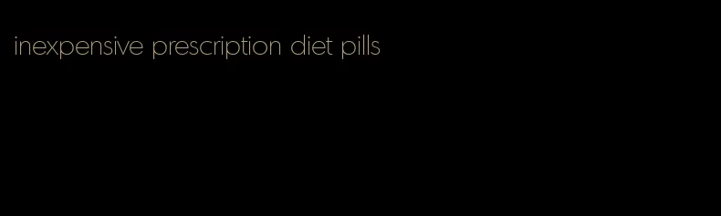 inexpensive prescription diet pills
