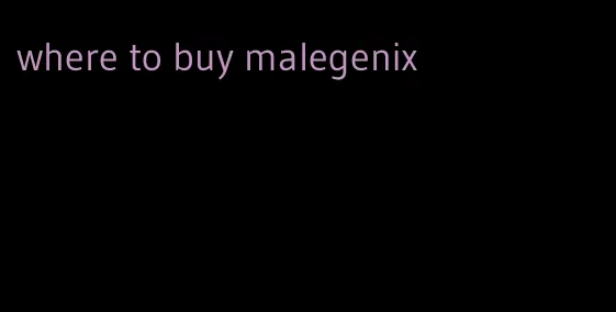 where to buy malegenix