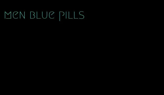 men blue pills
