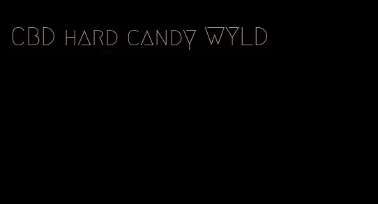 CBD hard candy WYLD