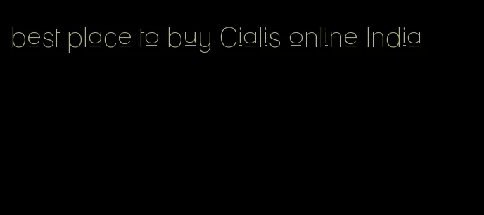 best place to buy Cialis online India