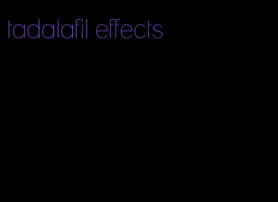 tadalafil effects