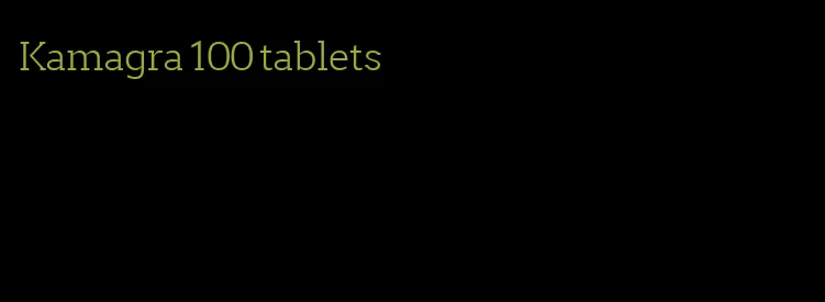 Kamagra 100 tablets
