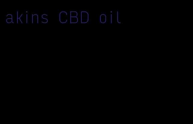 akins CBD oil