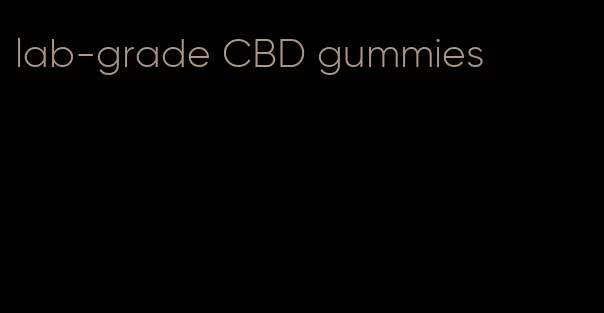 lab-grade CBD gummies
