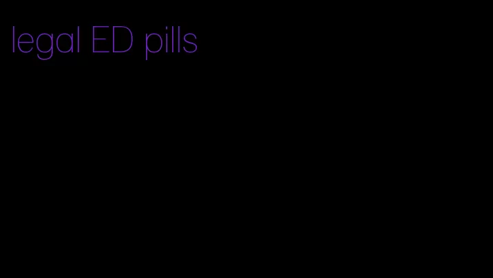 legal ED pills