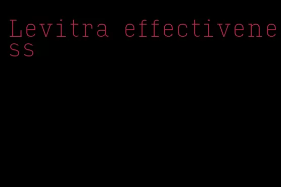 Levitra effectiveness