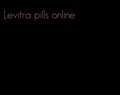 Levitra pills online