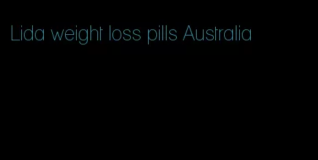 Lida weight loss pills Australia