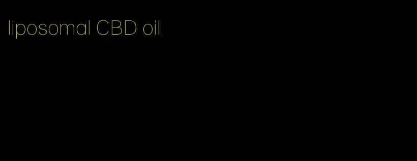 liposomal CBD oil