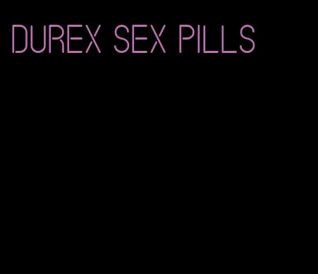 Durex sex pills