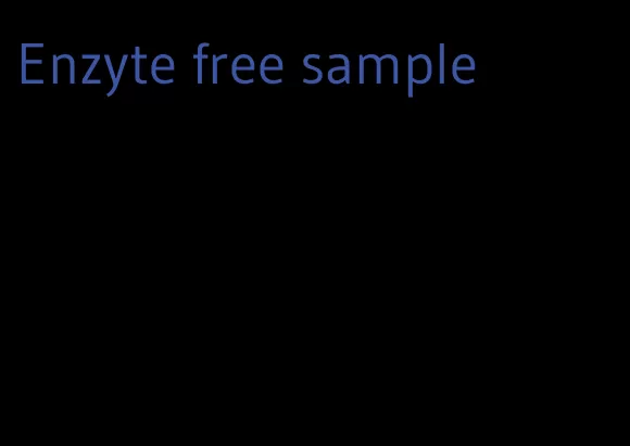 Enzyte free sample