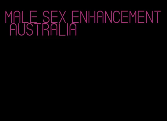 male sex enhancement Australia