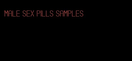 male sex pills samples