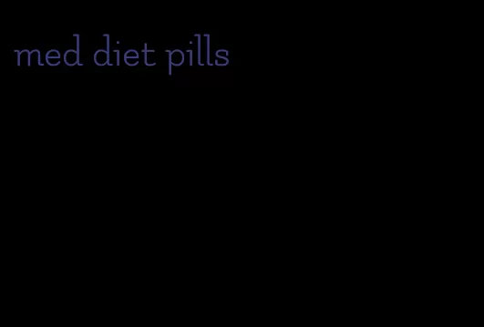 med diet pills