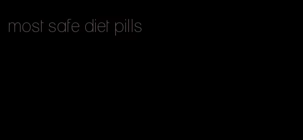 most safe diet pills