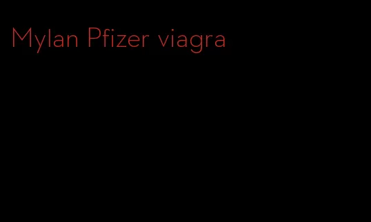 Mylan Pfizer viagra