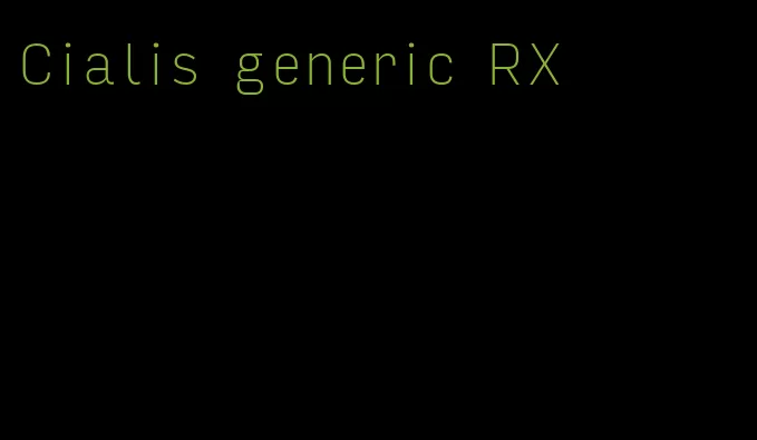 Cialis generic RX