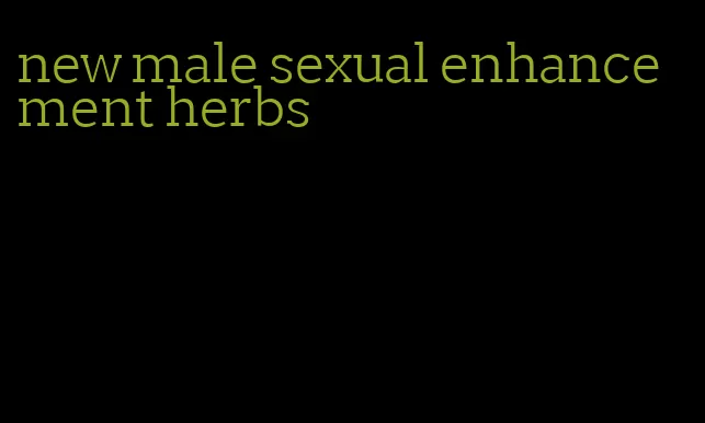 new male sexual enhancement herbs