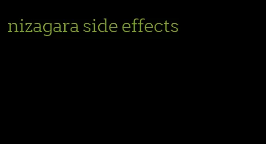 nizagara side effects