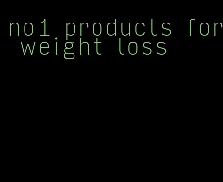 no1 products for weight loss