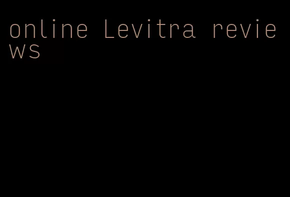 online Levitra reviews