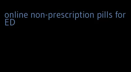 online non-prescription pills for ED