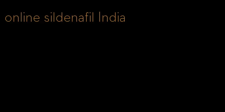 online sildenafil India